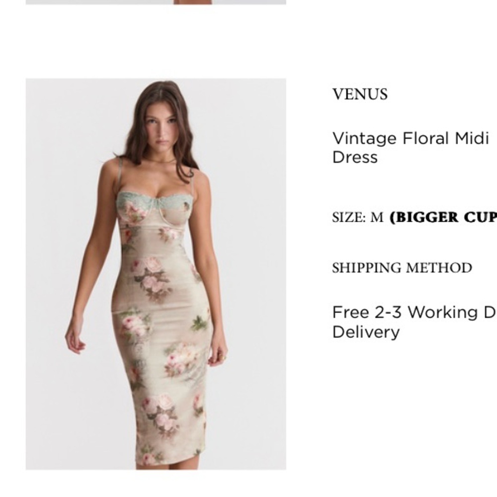 Floral Midi Dress